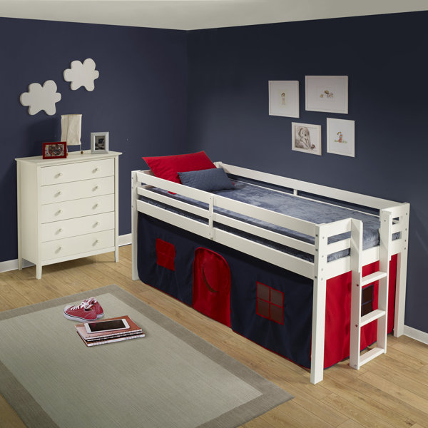 Viv + Rae Fern Rock Twin Solid Wood Platforms Loft Bed by Viv + Rae